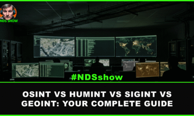 OSINT vs HUMINT vs SIGINT vs GEOINT intelligence disciplines comparison guide NDS Show
