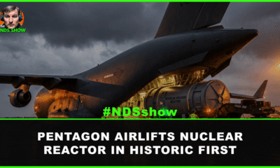 Pentagon Operation Windlord - C-17 airlifts nuclear microreactor from California to Utah
