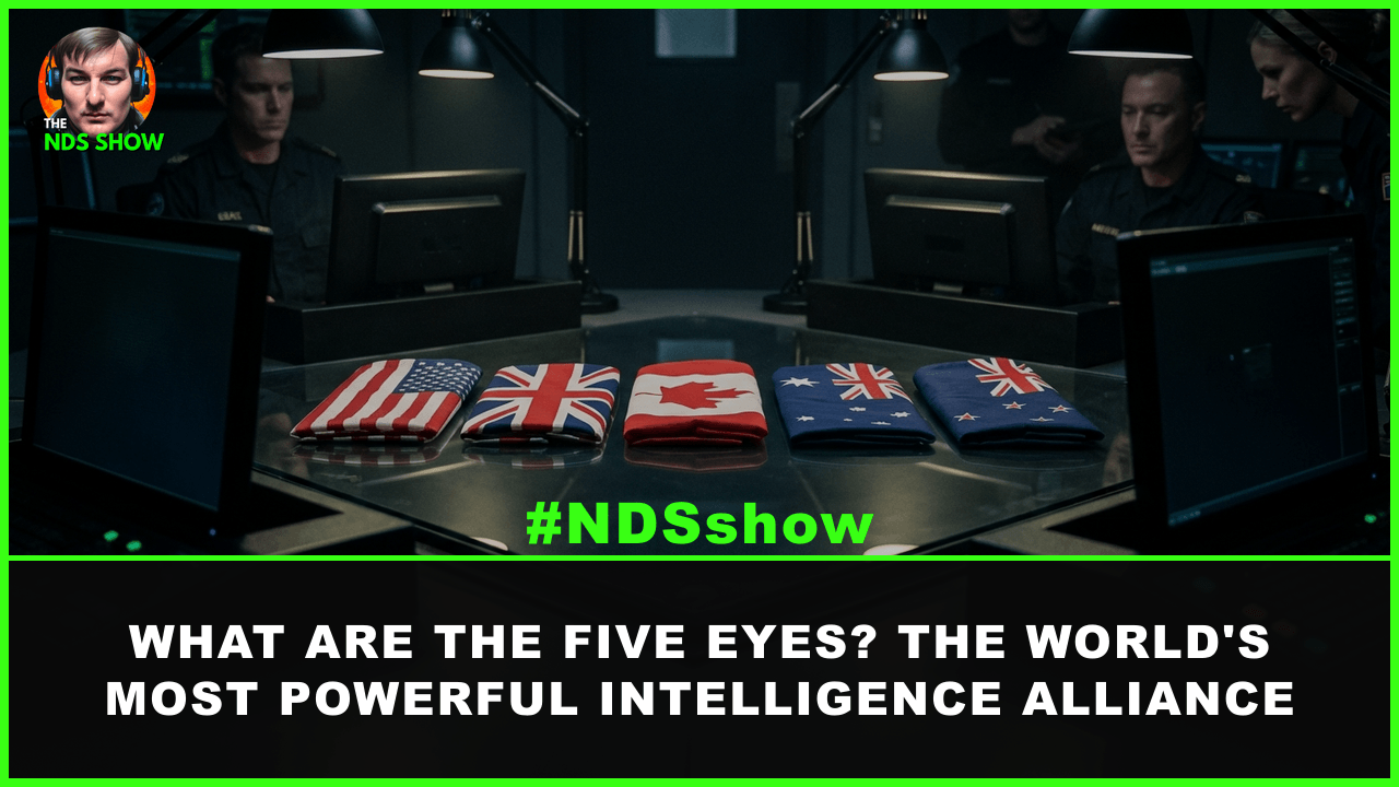 Five Eyes intelligence alliance flags of USA UK Canada Australia New Zealand