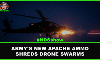 Army AH-64 Apache helicopter new XM1225 APEX counter-drone ammunition