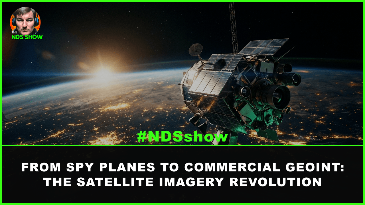 Satellite imagery intelligence evolution from Cold War spy satellites to modern commercial GEOINT