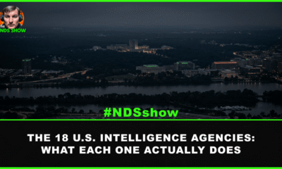 The 18 US Intelligence Community agencies explained - NDS Show branded graphic