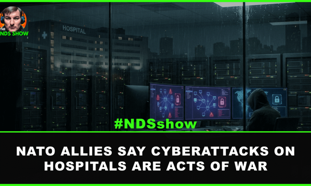 NATO allies cyberattacks hospitals act of war cyber warfare polling