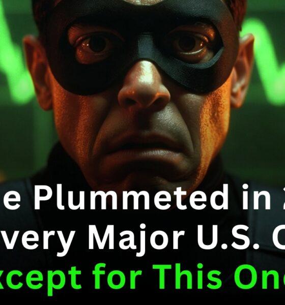 Crime Plummeted in 2025 in Every Major U.S. City, Except for This One